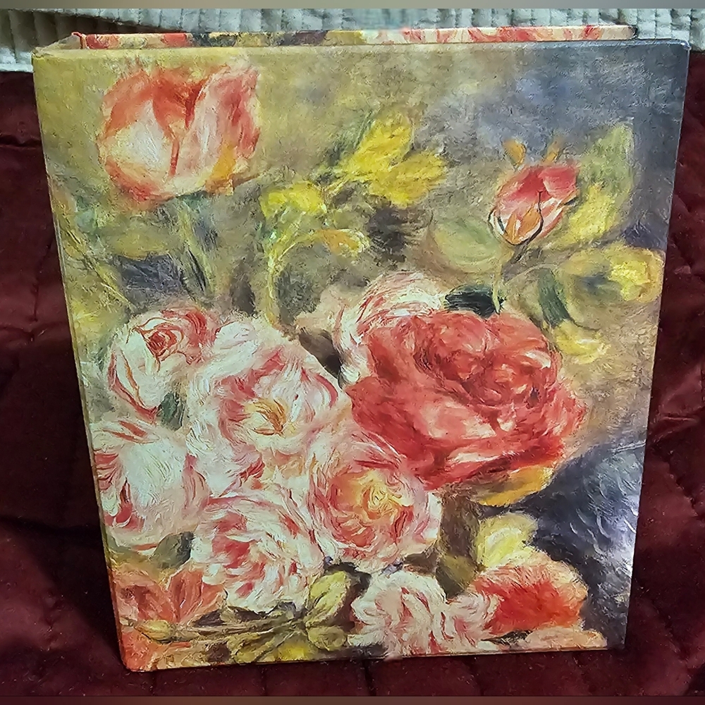 Elegant Floral Stationery Box